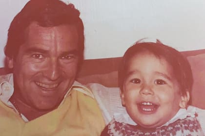Ignacio junto a su hijo Nacho.