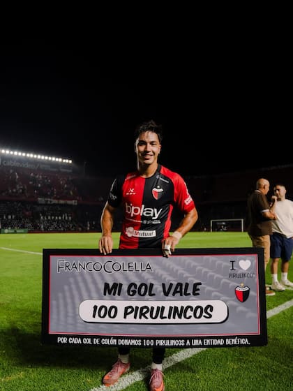 Ignacio Lago tiene 23 años y es una de las figuras clave de Colón