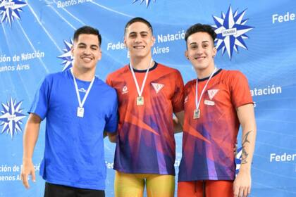 Ignacio Méndez, primero en la competencia, en el podio