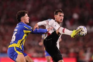 Ledesma le atajó un penal a Montiel: River fue mejor que Rosario Central en el primer tiempo, pero no concretó