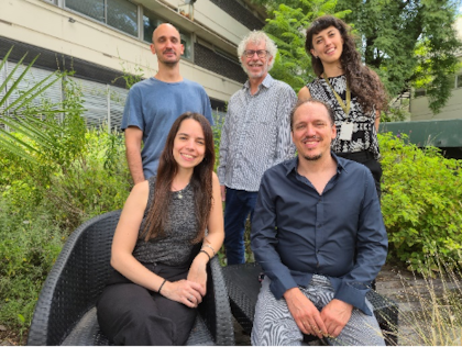 Ignacio Satorre, Alejandro Schinder, Natalia Soldi, Mariela Trinchero y Emilio Kropff, algunos de los investigadores que participaron de la investigación.