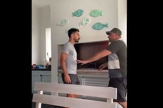 El tremendo enojo de Scocco en un asado que se hizo viral