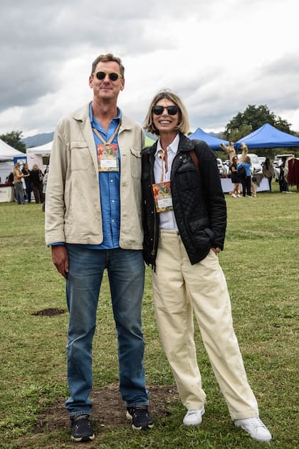 Ignacio van Heden y Fabiana Schafer