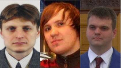 Igor Suschin, Alexsey Belan y Dmitry Dokuchaev, tres de los cuatro acusados por el robo de datos de usuarios de Yahoo