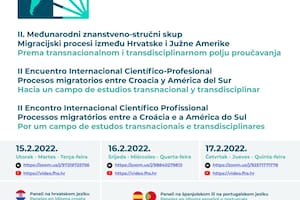 Encuentro internacional sobre procesos migratorios entre Croacia y América del Sur