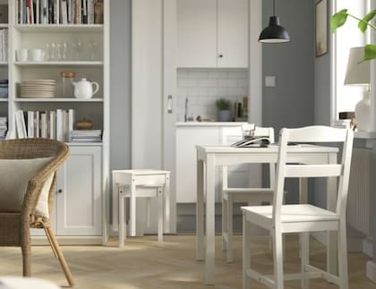 Ikea ofrece en su página algunos juegos de comedor a precios accesibles para Acción de Gracias (Ikea)