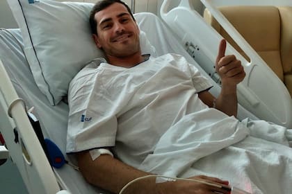 Iker Casillas desde la clínica y su mensaje de agradecimiento