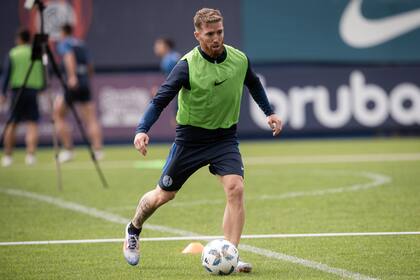 Iker Muniain es uno de los referentes del plantel que se plantó ante el presidente del Ciclón