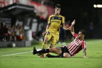 Iker Zufiaurre fue titular ante Estudiantes, una de las últimas apuestas de Boca por sus inferiores