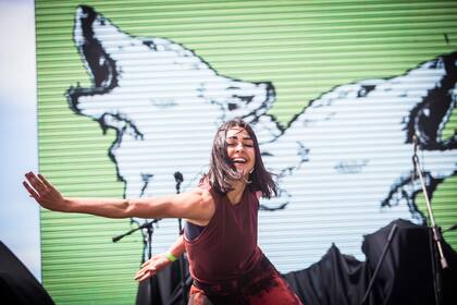 Ileana Aguero, influencer y fit star, dio una clase de cardio dance.