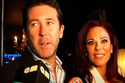 Iliana Calabró cuando aun creía en la palabra de Rossi y lo defendía