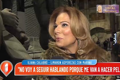 Iliana Calabró habló de la relación de su hermana Marina y Rolando Barbano (Foto: Captura de TV / América)