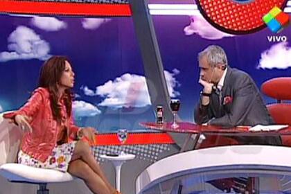 Iliana, en el piso de Intrusos