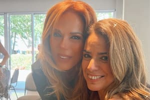 Iliana y Marina Calabró; las hermanas se reconciliaron recientemente