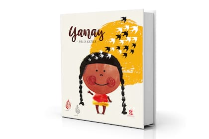 Ilustración creada a partir de la tapa de "Yanay", de Nella Gatica