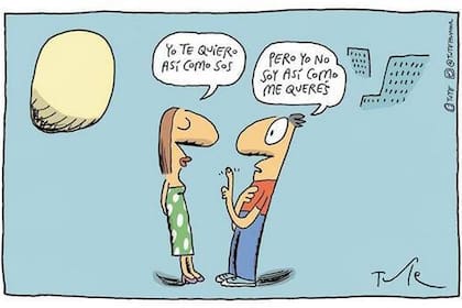 Ilustración Mabel y Ruben, de Tute