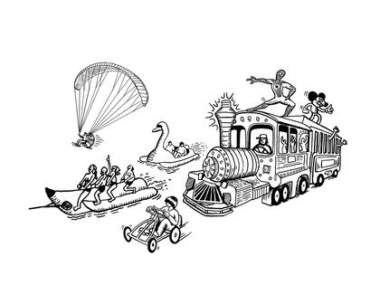 Ilustración de Aruki para el libro