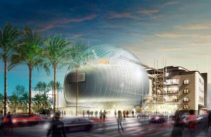 Ilustración del Academy Museum de Los Ángeles.