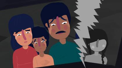 Ilustración del caso de Fátima quien vivía en una comunidad de 300 habitantes en la parte alta de la carretera de Naucalpan-Toluca, ubicada en el Estado de México y que fue asesinada con tan sólo 12 años