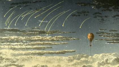 Ilustración del libro "Algo nuevo en los cielos: El gran viaje de la humanidad por los océanos del aire"