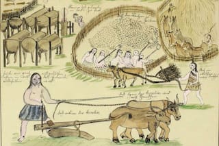 El padre Froilán Paucke, uno más entre los indios mocovíes