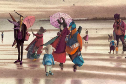 Ilustración pintada a mano por Rebecca Dautremer