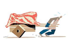 Medias reses, el antiguo sistema de comercialización de la carne que se resiste a cambiar