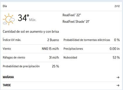 Imagen de www.accuweather.com