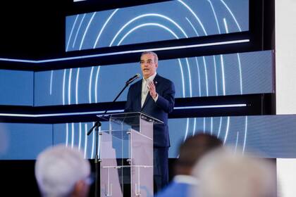 Imagen de archivo del presidente de República Dominicana, Luis Abinader