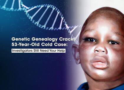 Imagen de Carl Bryant, cuya identidad se conoció después de investigaciones genéticas (missingkids.org)