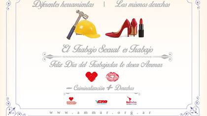 Imagen de la campaña de Ammar por su lucha