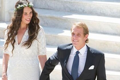 Imagen de la ceremonia por civil, que se realizó en septiembre pasado; los Grimaldi aún no difundieron las imágenes oficiales de esta boda