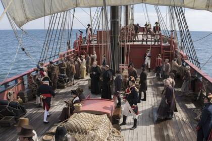 Imagen de la nueva serie de Alejandro Amenábar, La Fortuna