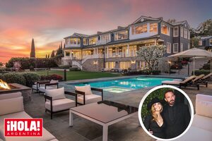 Jennifer Lopez y Ben Affleck: las fotos de la mansión de 1.500 metros cuadrados que compraron en Los Ángeles