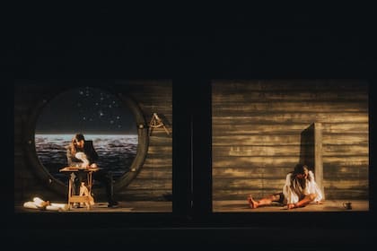 Imagen de la puesta original de Patagonia, la ópera de cámara premiado que el año próximo se presentará en salas europeas