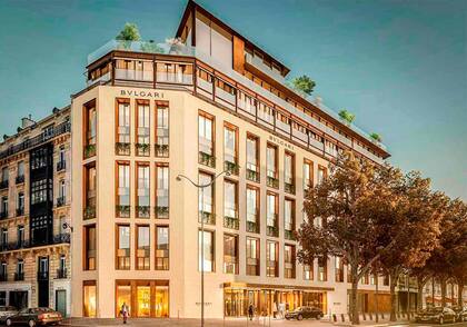 Imagen de lo que será el Bulgari de la capital francesa.
