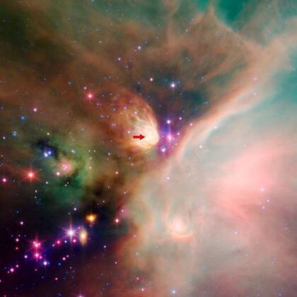 Imagen de Rho Ophiuchi tomada por el telescopio en desuso Spitzer