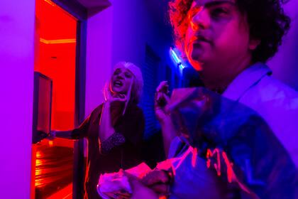 Imagen de Telo, la creativa perfomance que tuvo lugar en un albergue transitorio del barrio de Flores