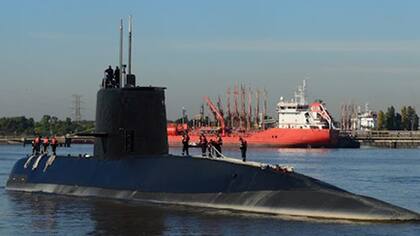 Imagen del ARA San Juan tomada en 2014