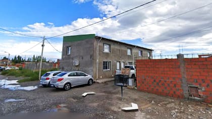 Imagen del complejo de departamentos antes de la explosión.