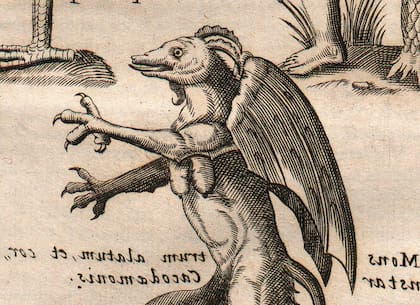 Imagen del demonio de Jersey, leyenda urbana que se remonta a 1697 (Album/AKG/Liszt Collection)