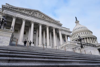 Imagen del exterior del Capitolio de Estados Unidos, el viernes 15 de noviembre de 2024, en Washington. (AP Foto/Mariam Zuhaib)