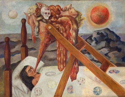 Frida Kahlo, "Sin esperanza", 1945; Ciudad de México, Museo Dolores Olmedo