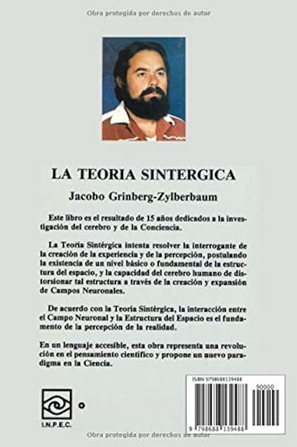 Imagen del libro publicado por el académico titulado "La Teoría Sintérgica"