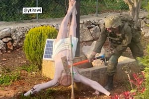 La profanación de un crucifijo por un soldado israelí desata indignación y la inusual condena de Netanyahu