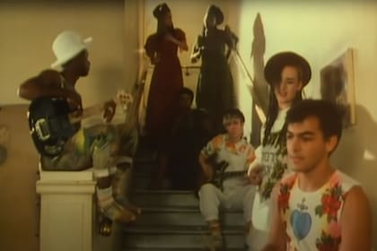 Imagen del videoclip "Do You Really Want to Hurt Me", de Culture Club