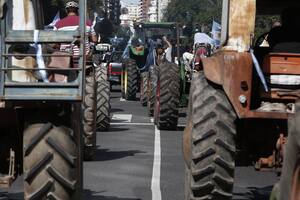 Imagen ilustrativa. El 23 de abril se hizo un tractorazo en Buenos Aires