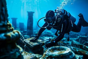 Hallan un muro submarino de 7000 años en la costa: por qué revoluciona la arqueología