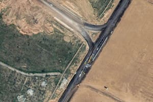 Las imágenes satelitales que revelan “las obras de construcción” que está realizando Egipto