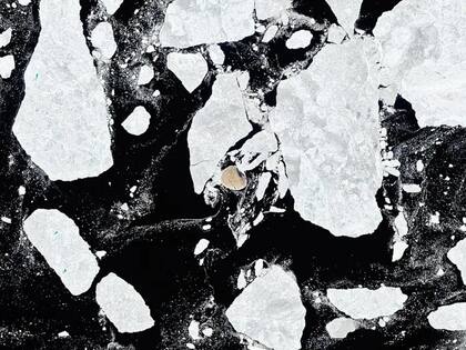 Imagen satelital del epicentro de la graciosa guerra... ¿la ves?